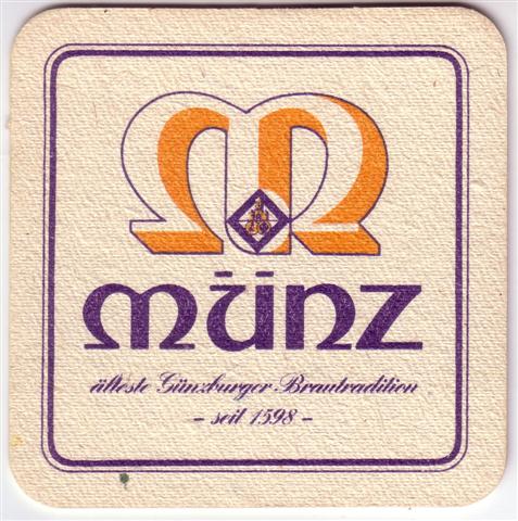 günzburg gz-by münz quad 1a (180-älteste günzburger-blauorange) 